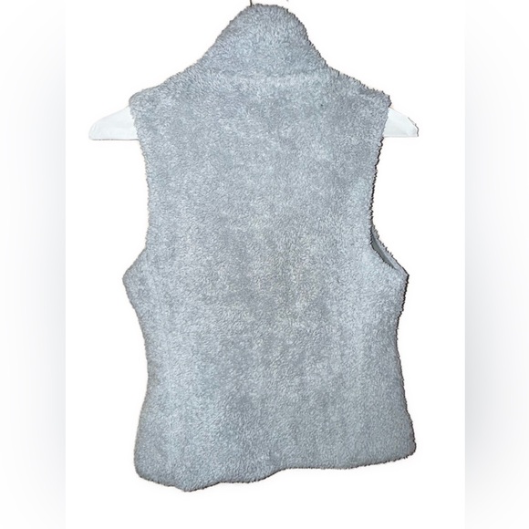 Patagonia Women’s Fleece Vest Small Gray Full Zip Pile Fleece - Picture 2 of 8